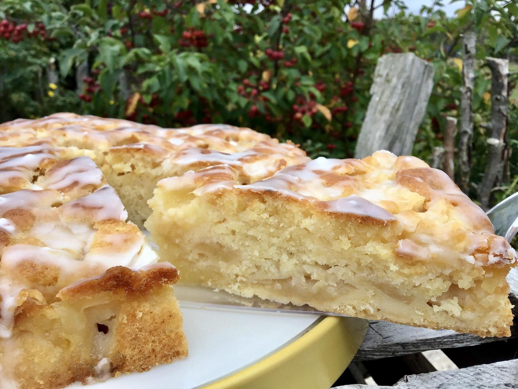Saftiger Apfelkuchen