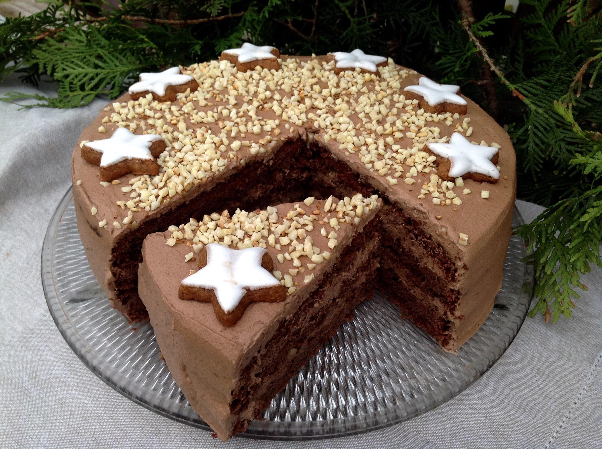 Schokoladen- Mandel- Torte