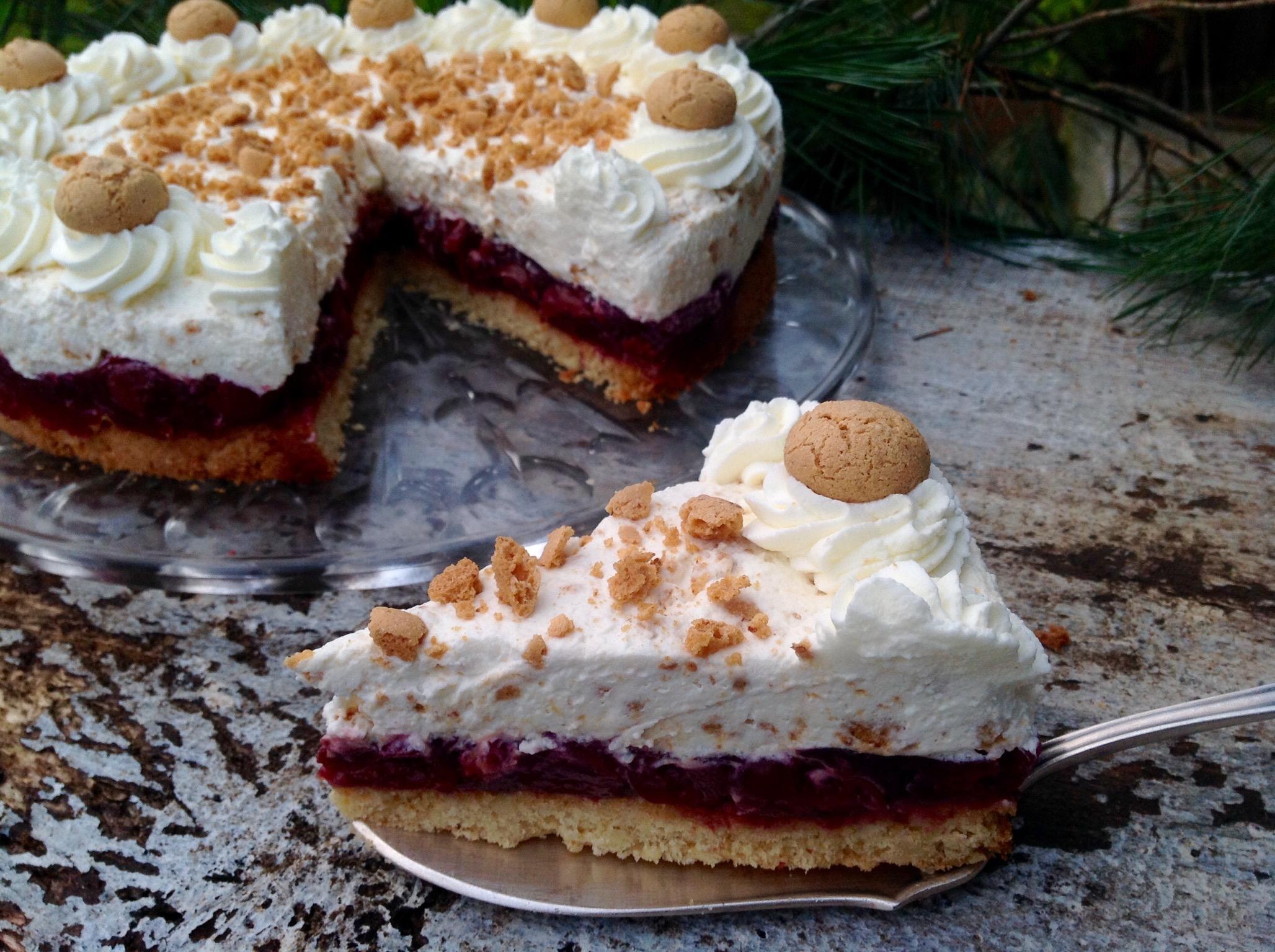 Kirsch- Amarettini- Torte