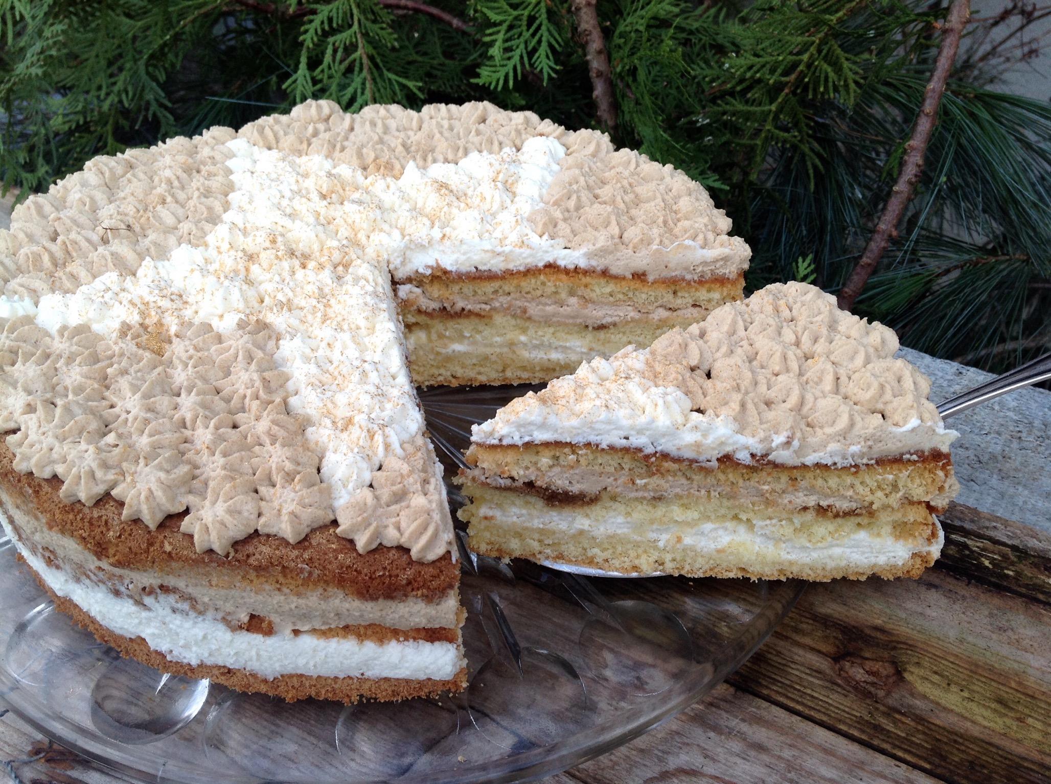 Kaffee- Amaretto- Torte